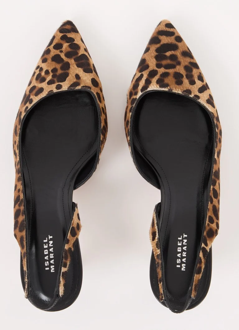 Isabel Marant Piery torbica s leopard printom
