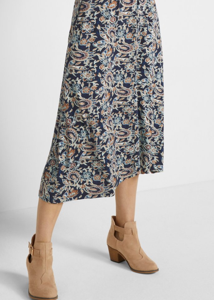 Jerseykleid in Midilänge
