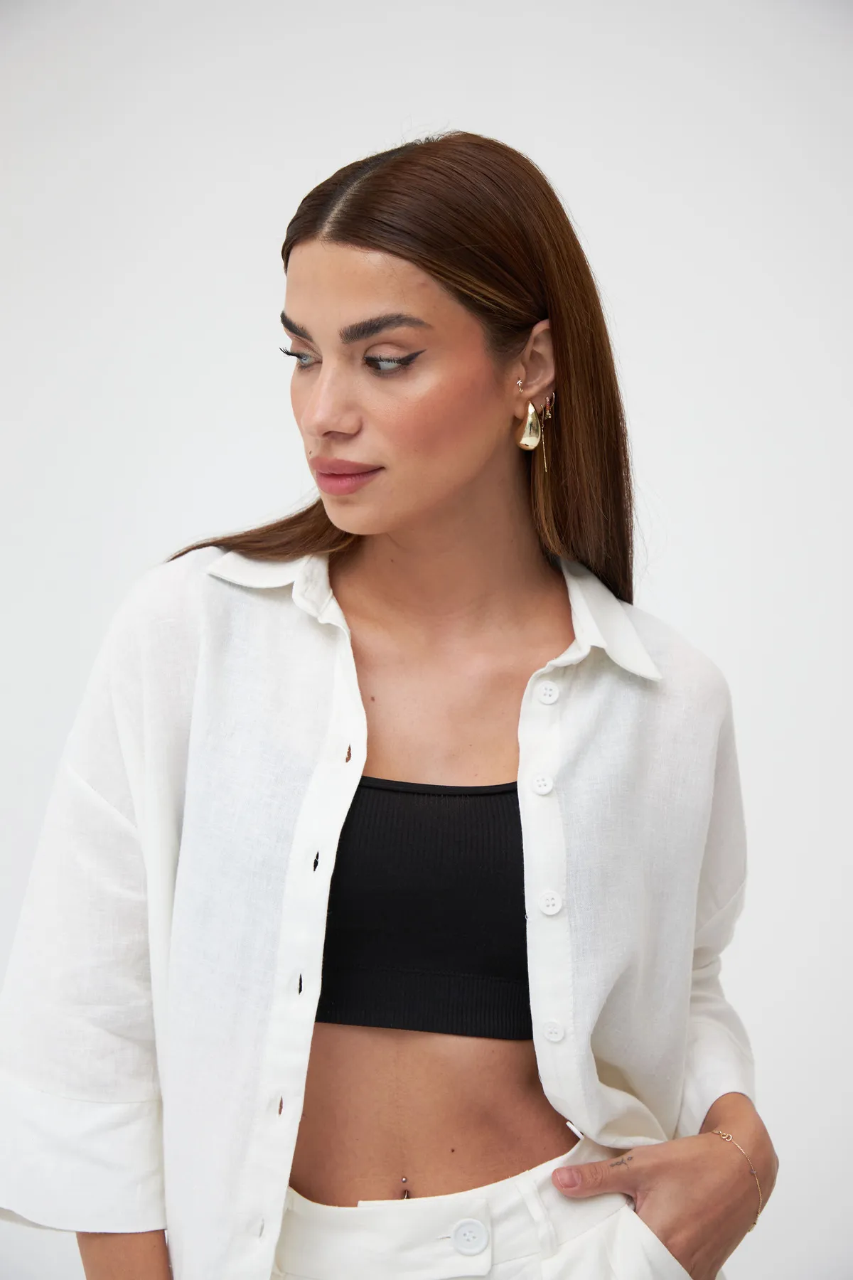 Laluvia  Zweiteiler - Ecru - Regular Fit