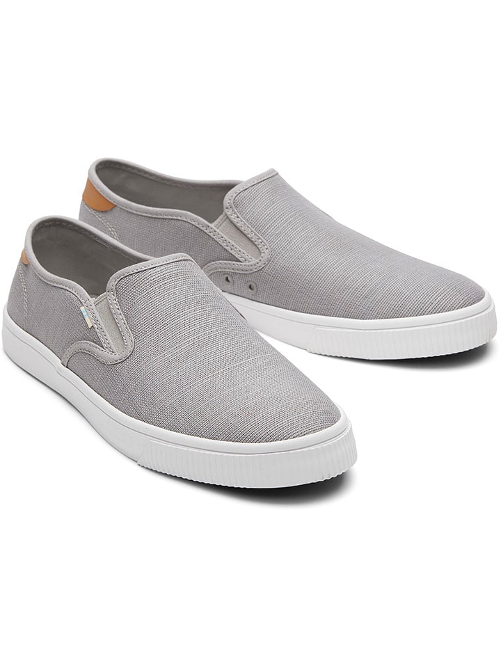 TOMS Slipper in Grau günstig kaufen