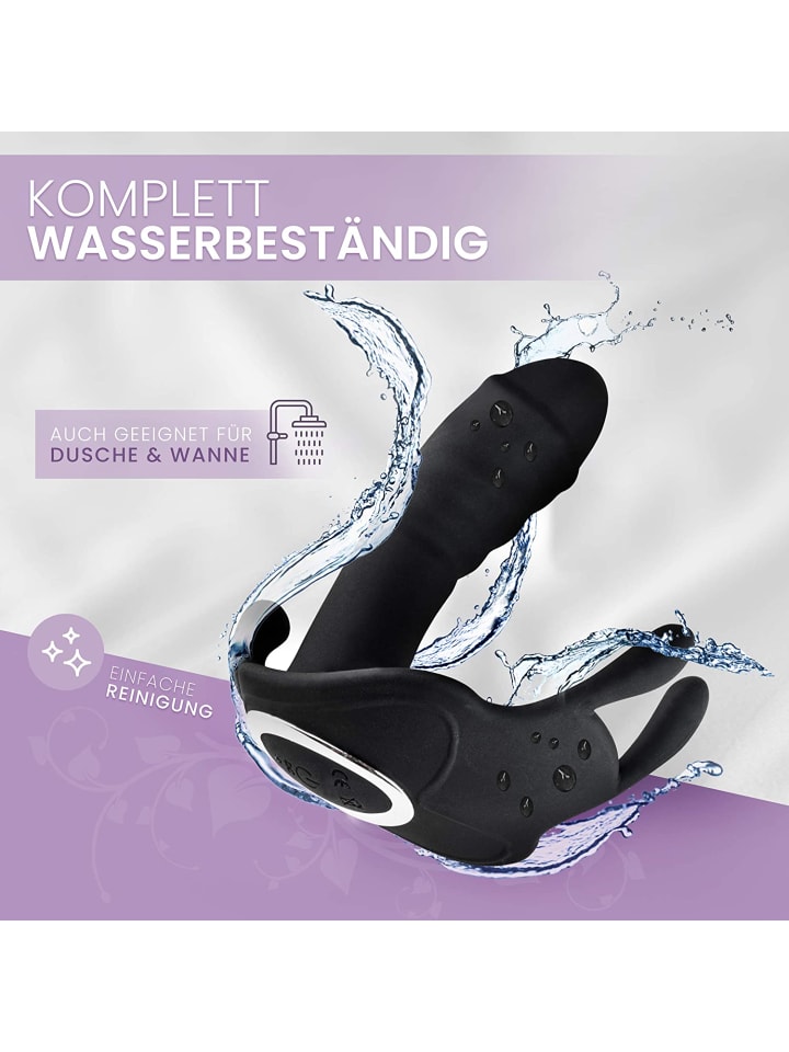 SAMORE Butterfly-Vibrator mit Fernbedienung in schwarz günstig kaufen onesize