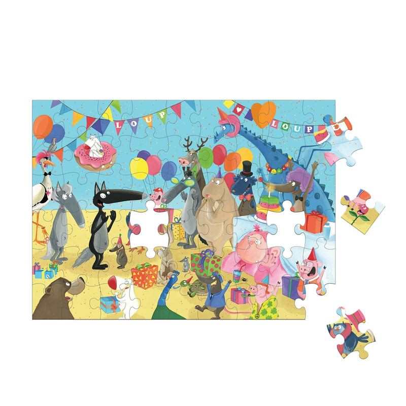Puzzle Loup Anniversaire - Auzou