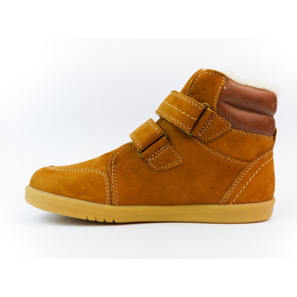 Bobux Timber Arctic Mustard braune gefütterten Stiefeletten