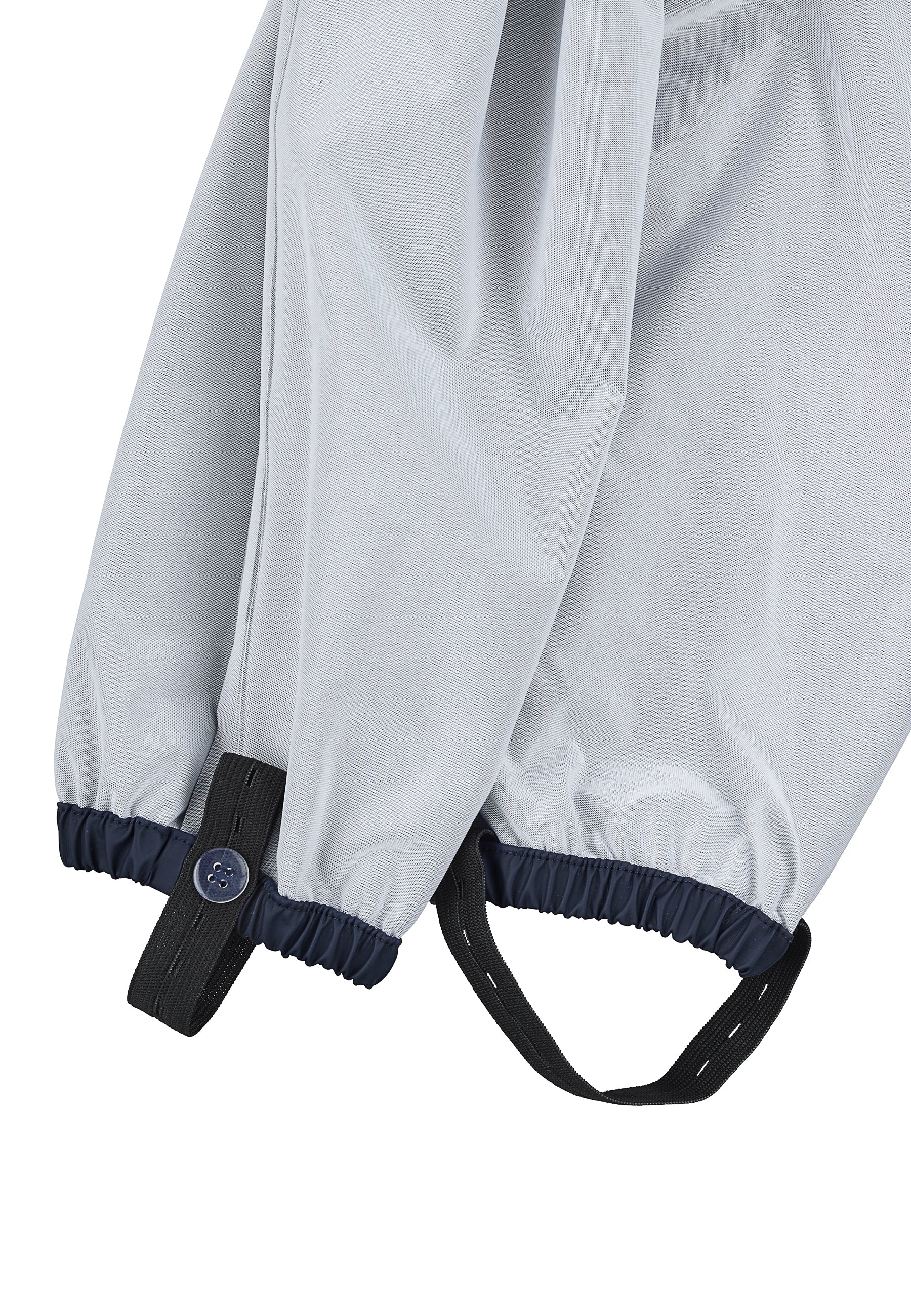 Regenträgerhose ungefüttert mit Reflektoren, uni