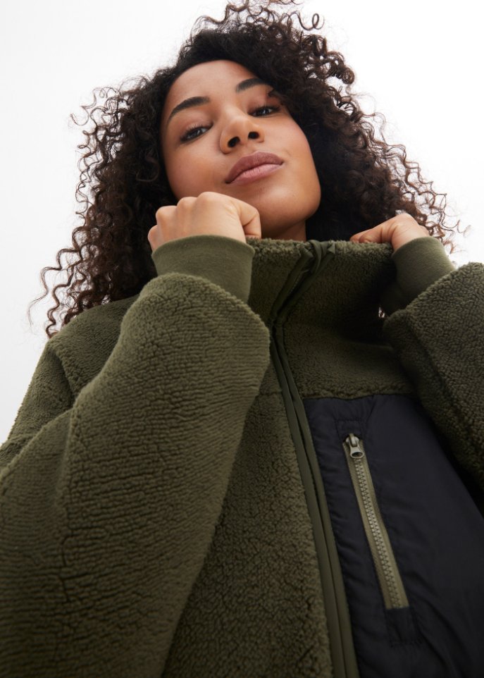 Teddy-Fleece Jacke