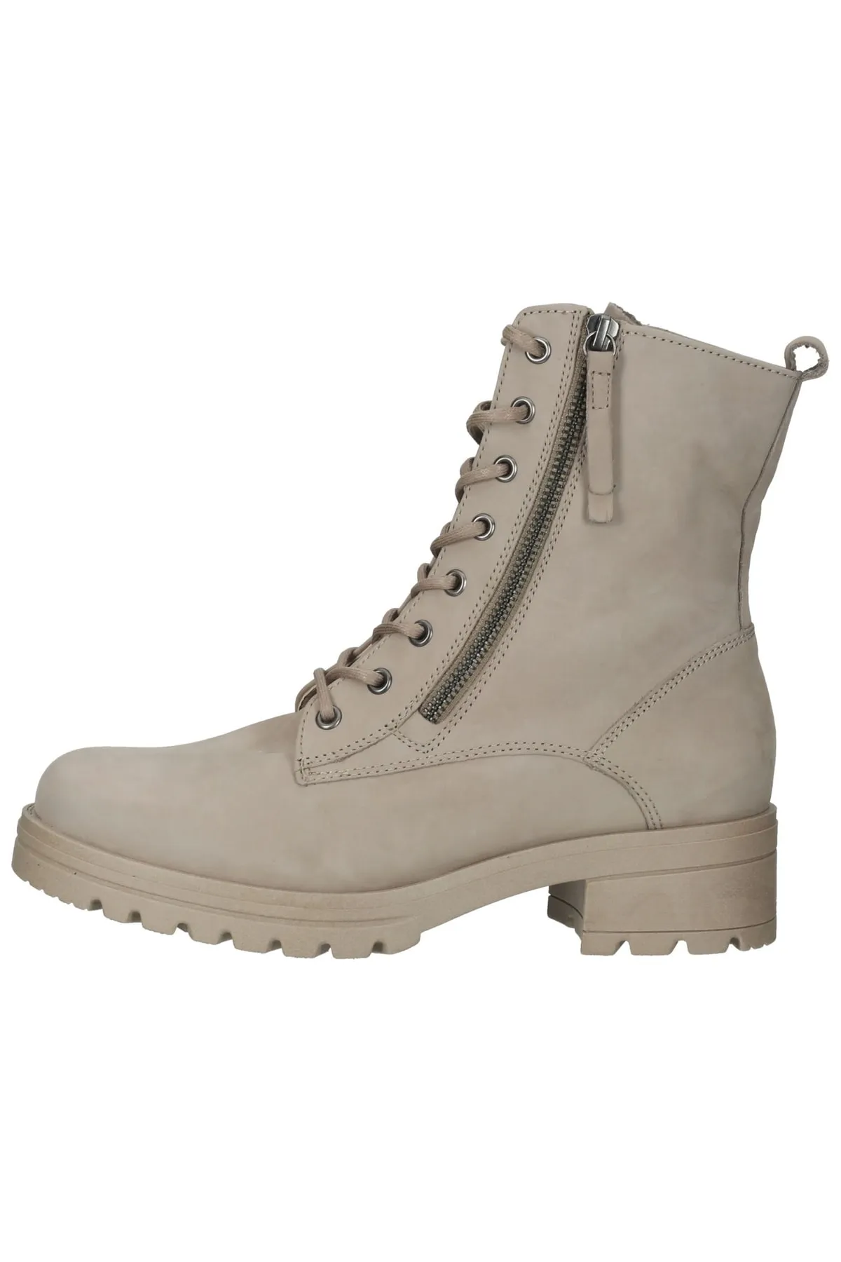 GABOR  Stiefelette - Beige - Blockabsatz