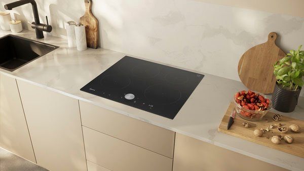 NEFF Induktions-Kochfeld von SCHOTT CERAN® N 90 T56FTF1L0, flexible und intuitive Twist Pad® Bedienung