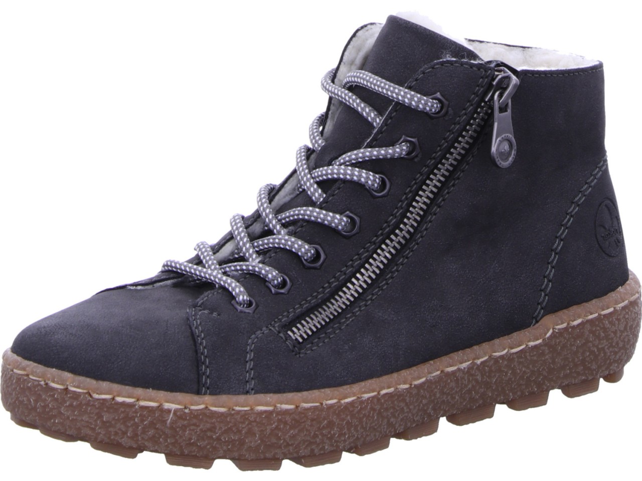 RIEKER Winterstiefel grau