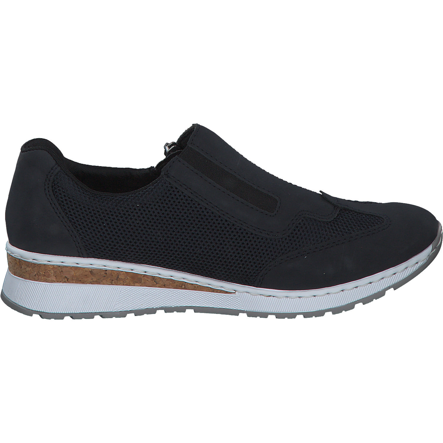 Rieker 54474, Slipper, Damen, pazifik/navy