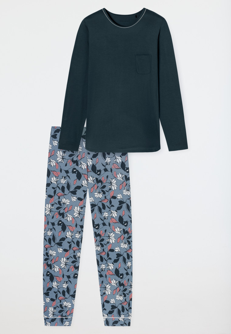 Schlafanzug lang multicolor - Comfort Nightwear