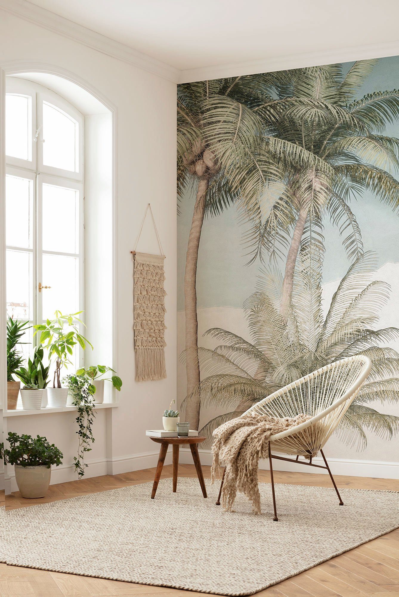Komar Vliestapete Palm Oasis, (1 St), 200x280 cm (Breite x Höhe), Vliestapete, 100 cm Bahnbreite
