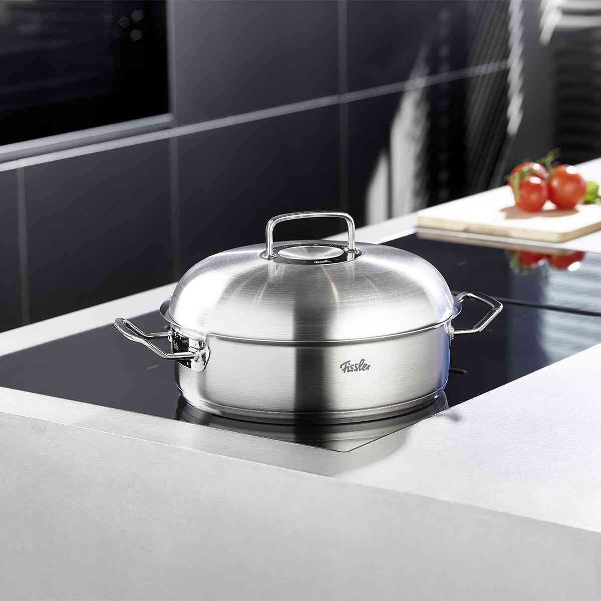 Original-Profi Collection® runder Bräter mit Hochraumdeckel 28cm