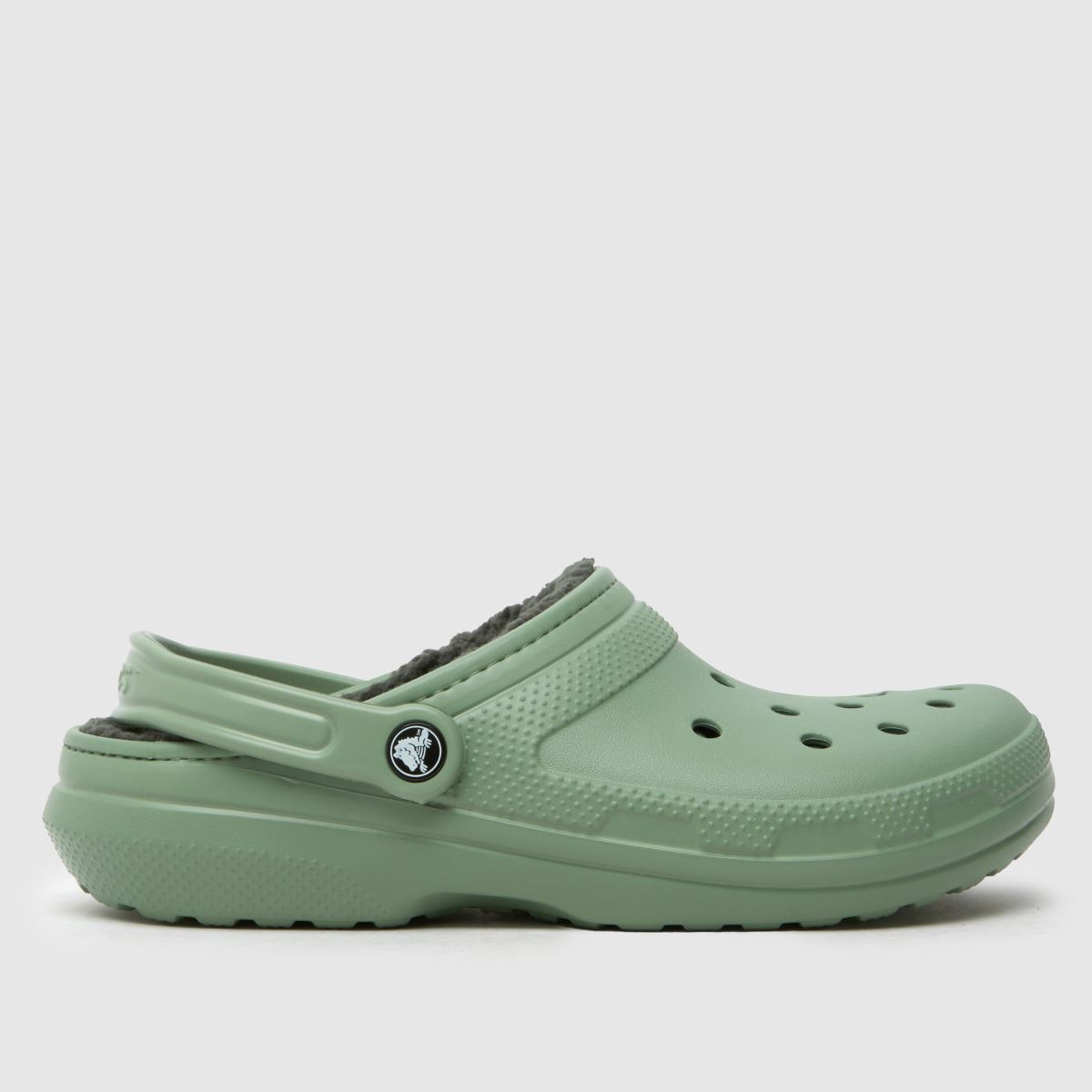 Crocs – Klassiska fodrade träskor i grönt