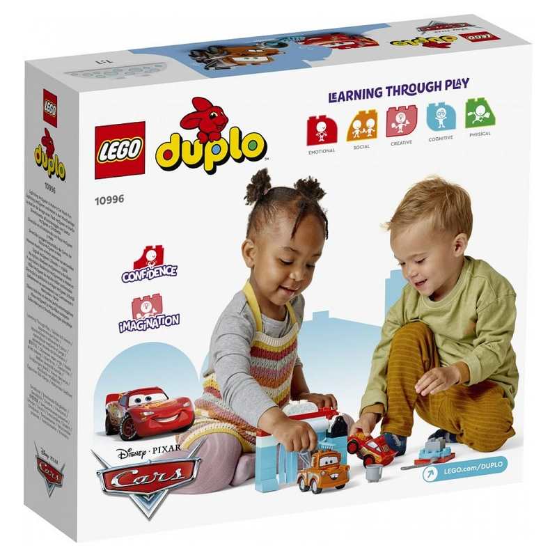 10996 La station de lavage avec Flash McQueen et Martin LEGO DUPLO