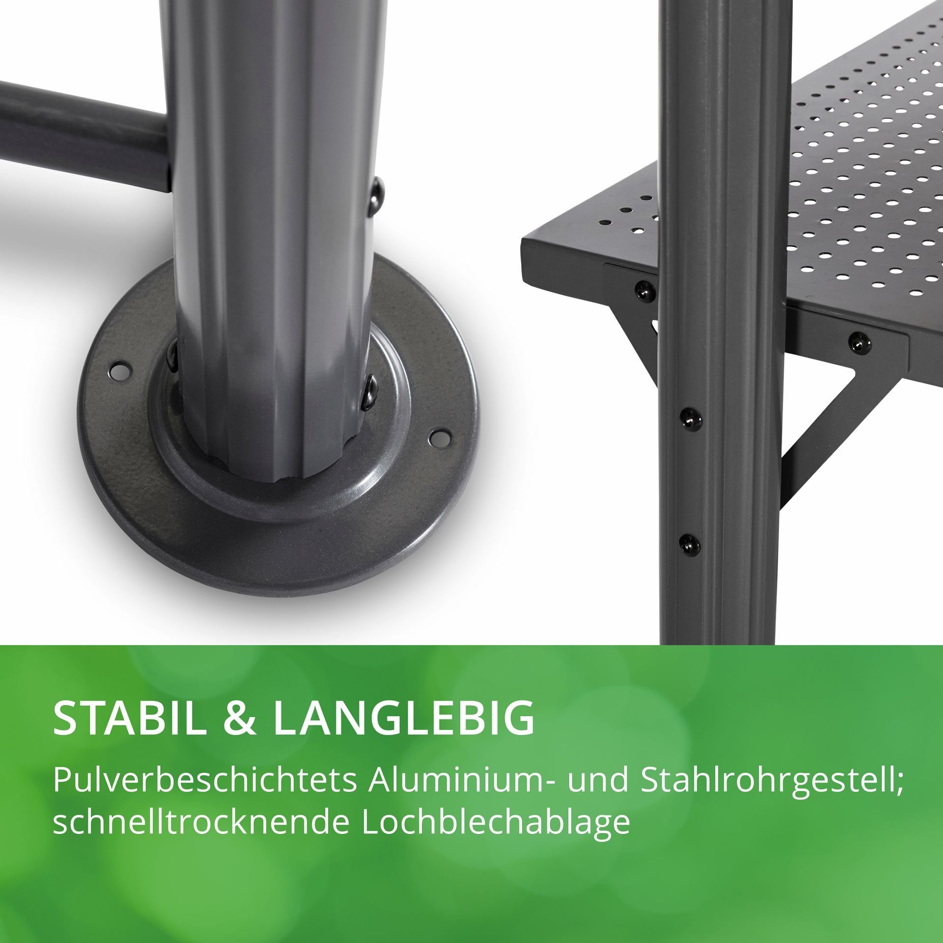 Leco Grillpavillon / Profi-Grillpavillon mit Polycarbonat-Dach