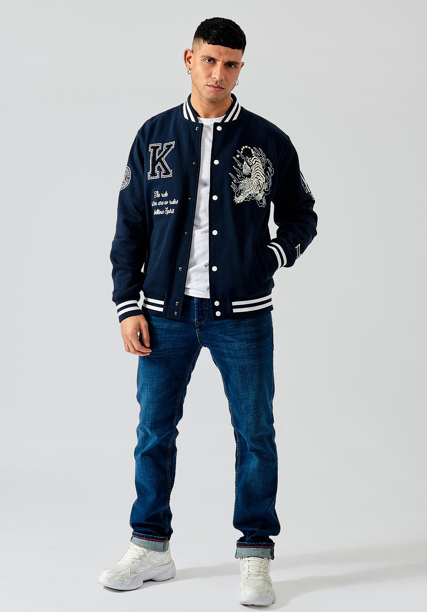 BOCKY  Blouson bleu homme