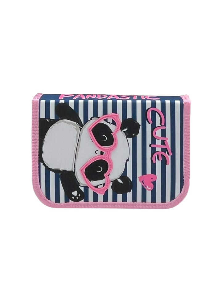 Yuhu.kids Federmappe Panda in Dunkel-Blau günstig kaufen onesize