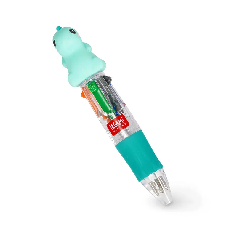 Mini caneta esferográfica com 4 cores - Mini Arco-Íris Mágico
