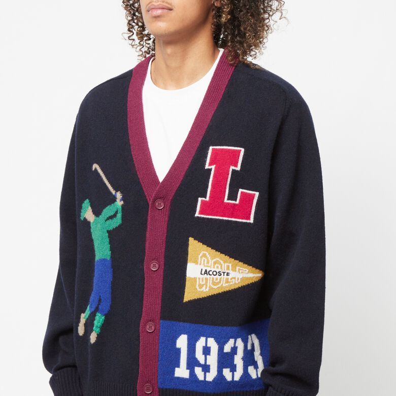 Lacoste Sweater navy/multicolor