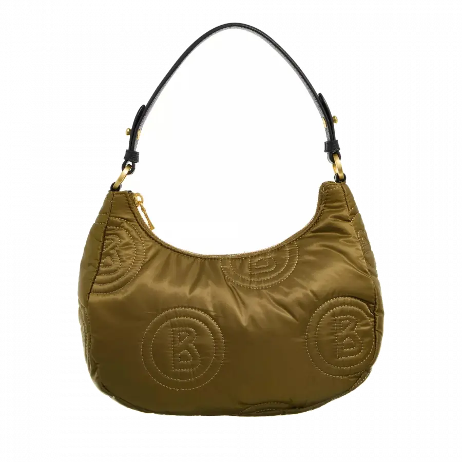 Bogner - Bogner Shoulder Bags Leder Dark Green - grün