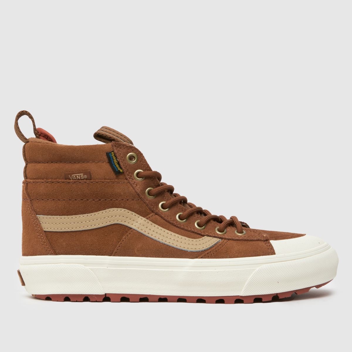Nepromokavé tenisky Vans MTE Sk8-Hi v hnědé barvě