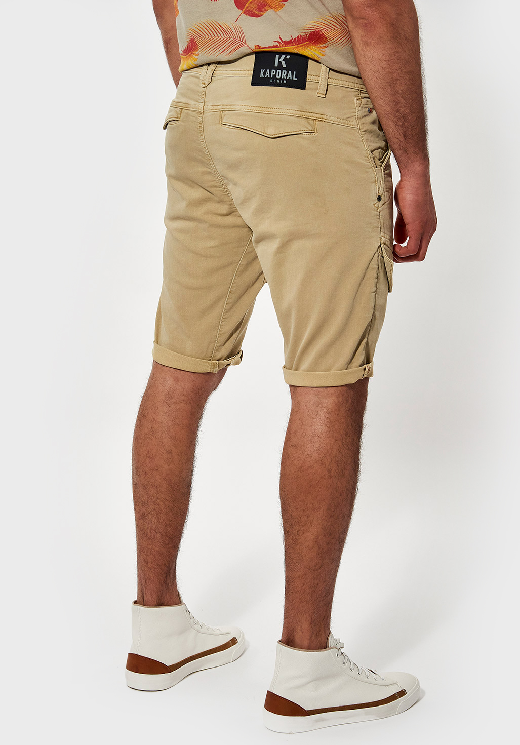 AKERO  Short tapered beige Homme