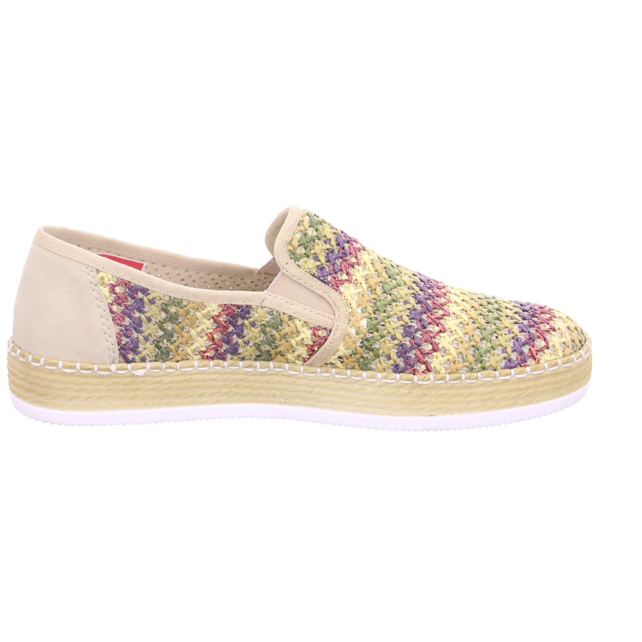RIEKER Klassische Slipper bunt Slipper L7873-91. multi