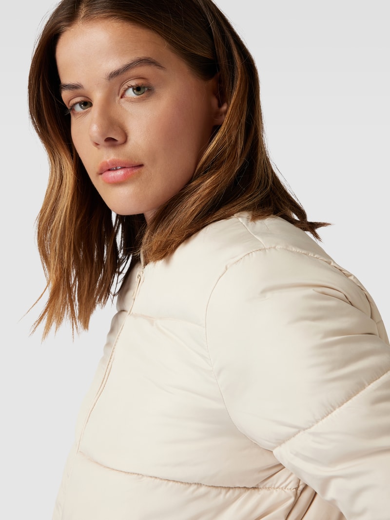 Steppjacke in verkürzter Passform Modell 'LUCY' in offwhite