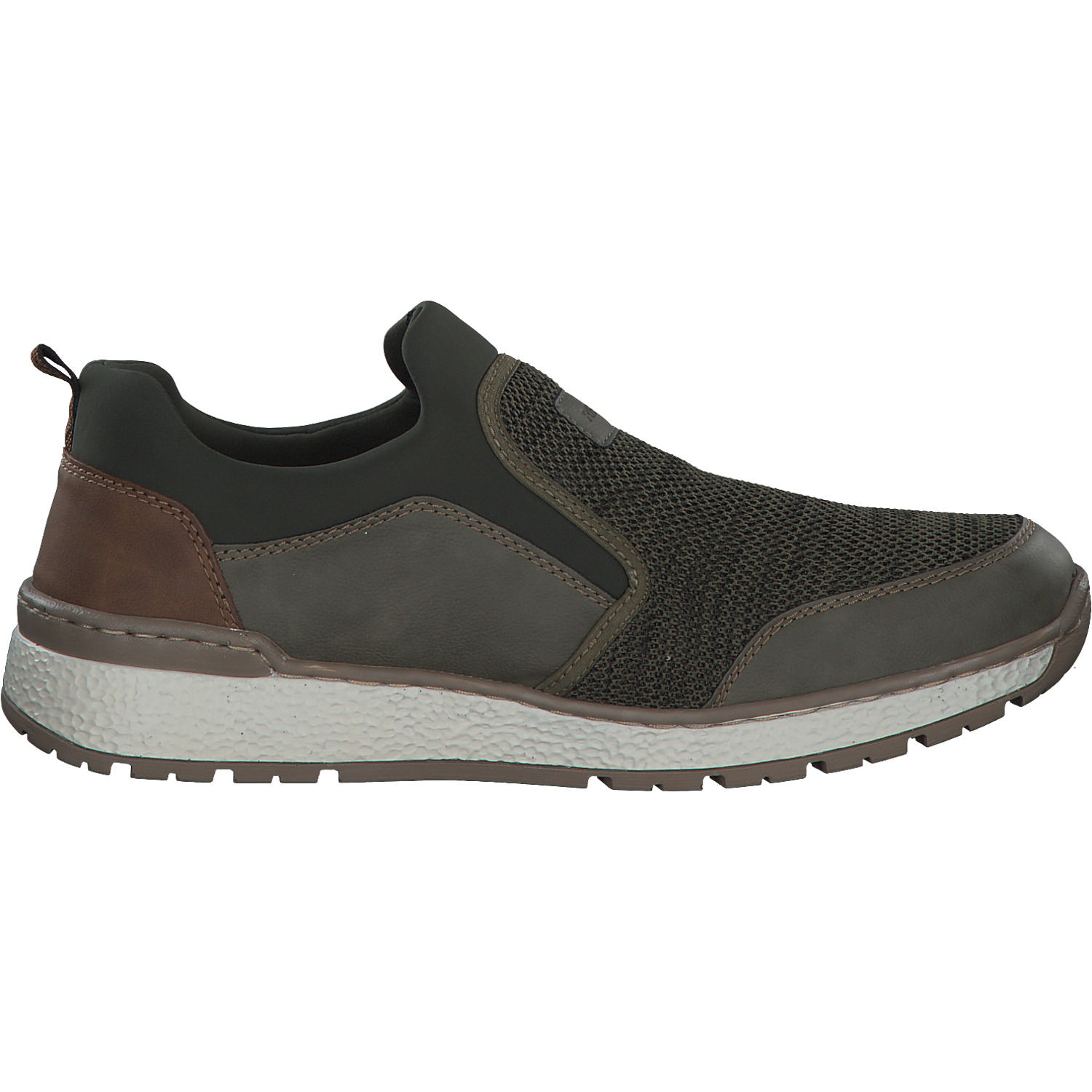 Rieker B9051, Slipper, Herren, Grün
