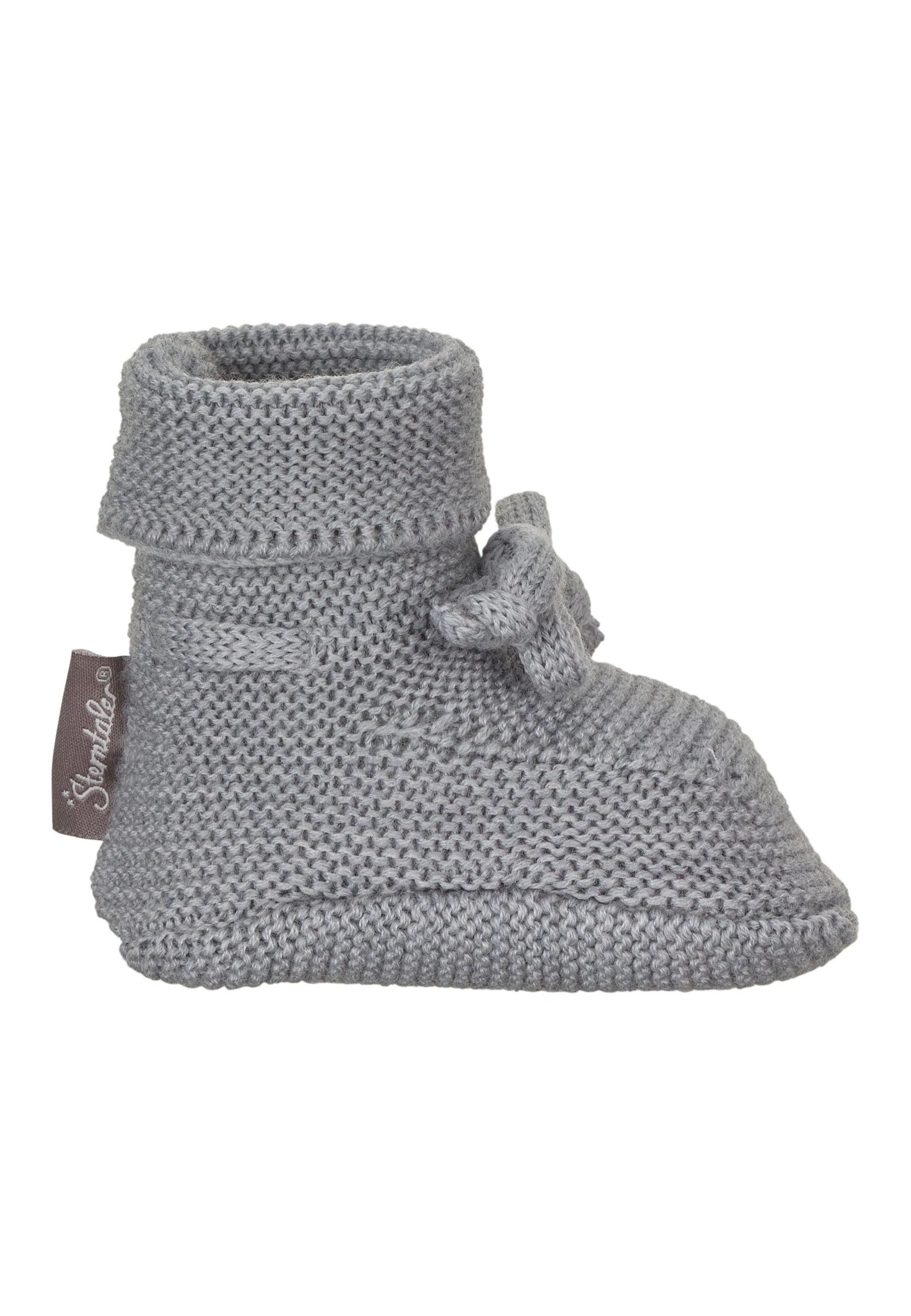 Strick-Schuh aus Wolle (Merino) zum Binden