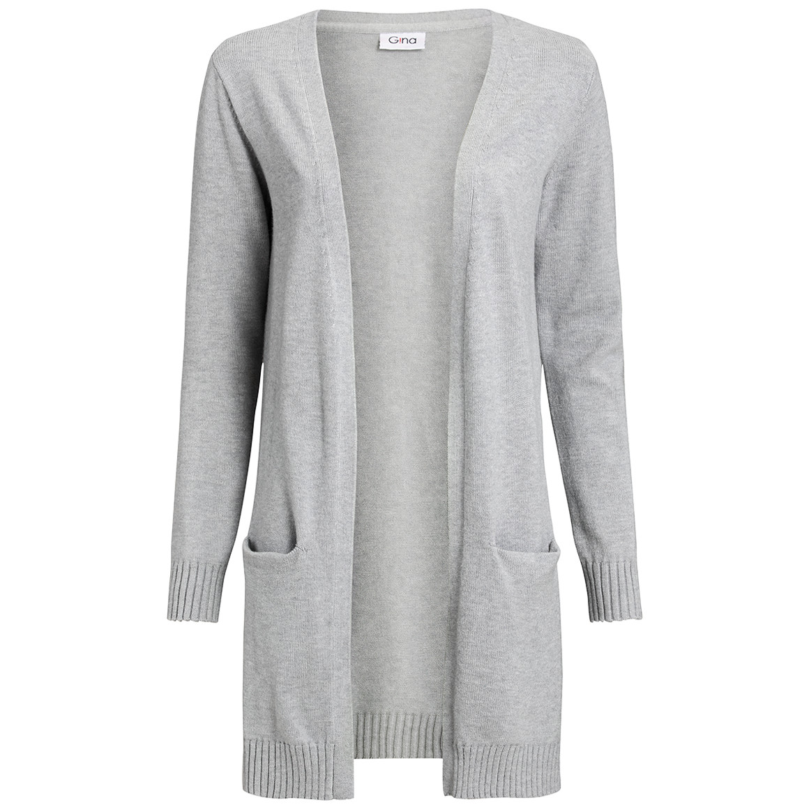 Damen Strickjacke mit zwei Einschubtaschen