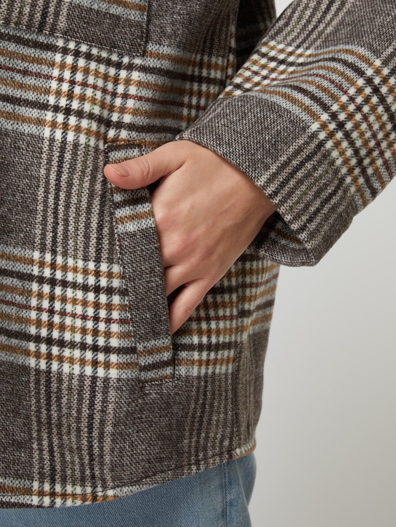 Jacke mit Woll-Anteil in ecru