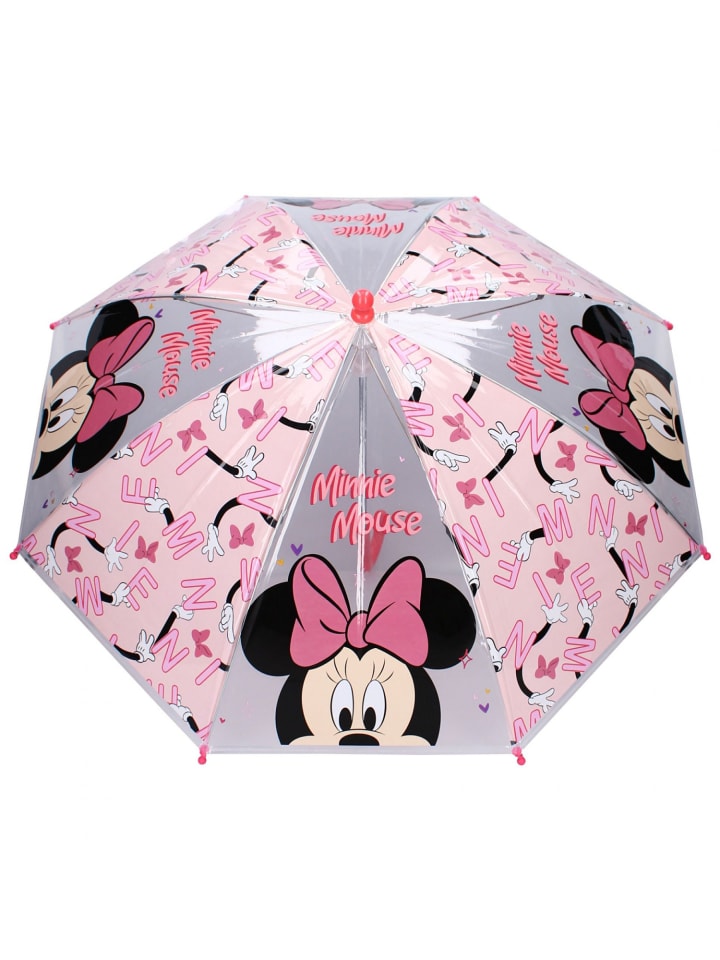 Disney Minnie Mouse Minnie Maus Regenregenschirm für Kinder Freundlicher in Rosa günstig kaufen onesize