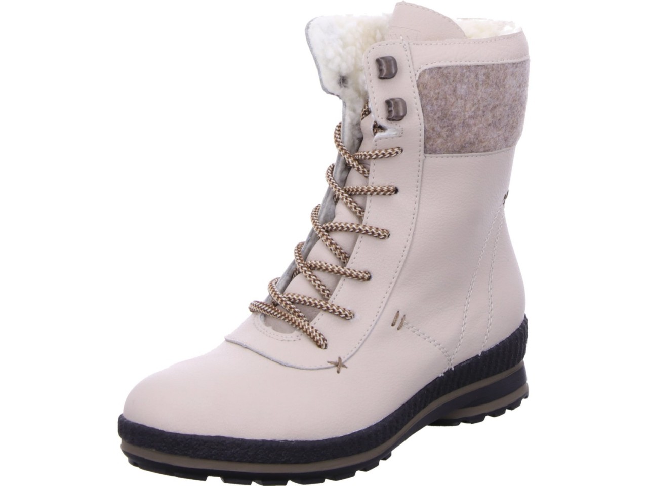 RIEKER Winterstiefel beige