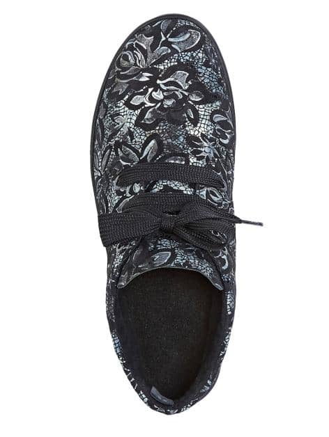 Schnürstiefelette aus weichem Leder