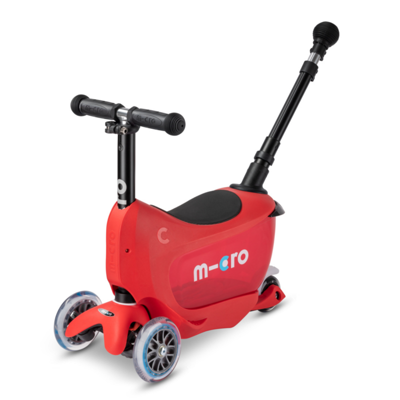 Trottinette évolutive 3 roues – Mini 2Go Deluxe Rouge