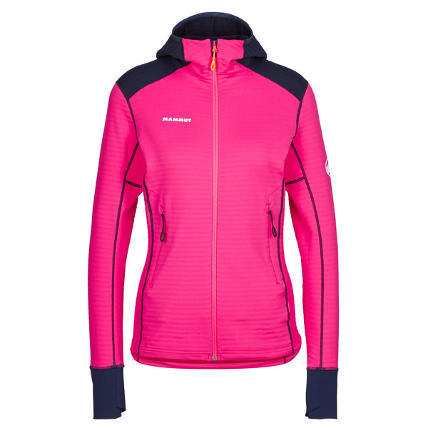 TAISS LIGHT ML HOODED JACKET WOMEN Damen - Fleecejacke