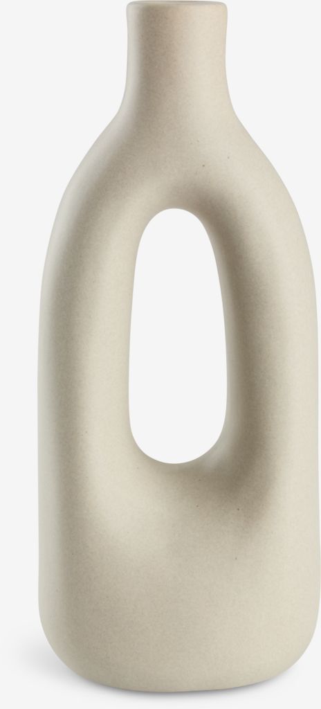INGEMAR Wazon INGEMAR Ø8xW20cm szary