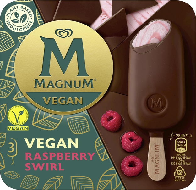 Magnum Raspberry Swirl vegan