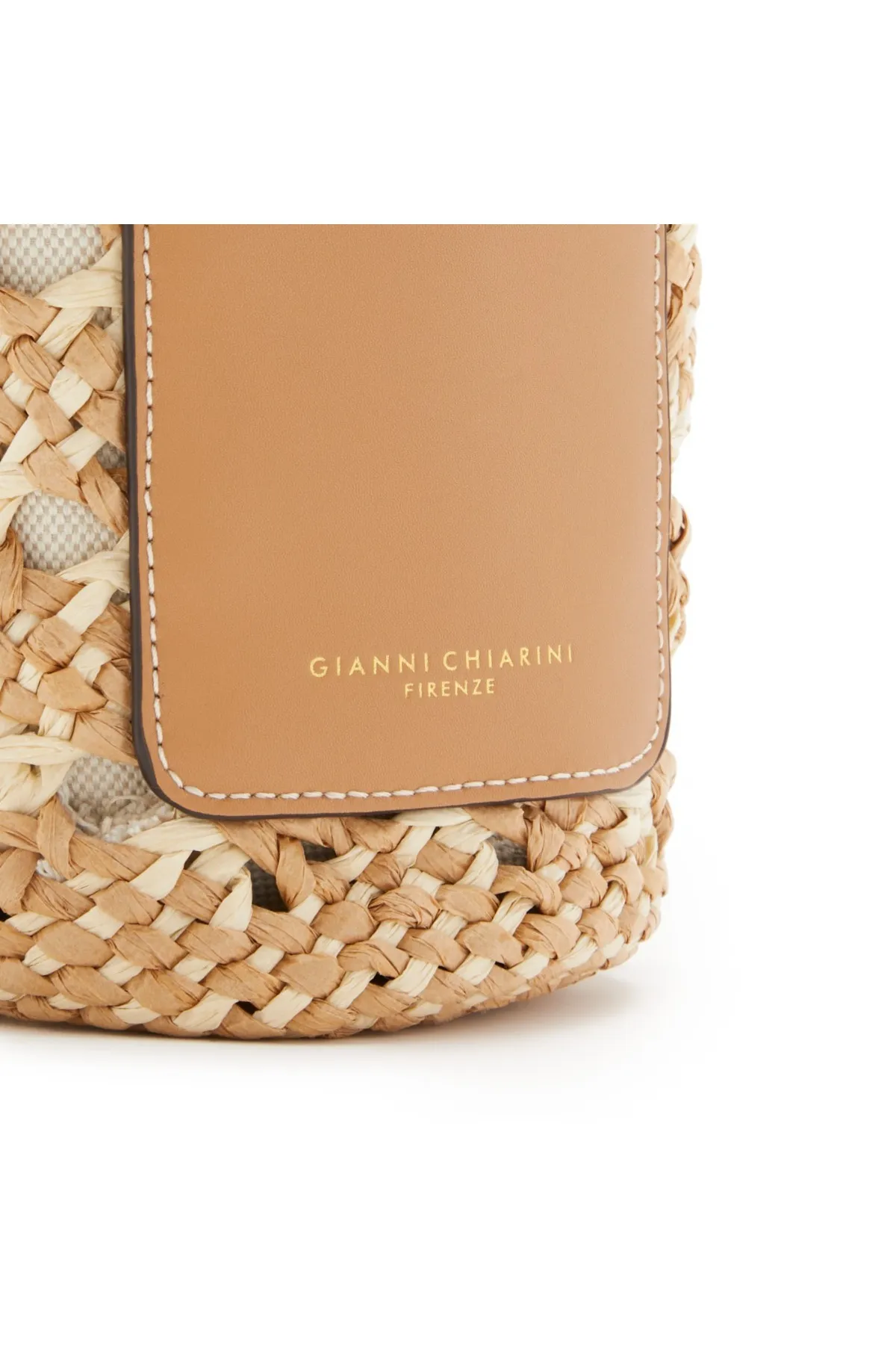 GIANNI CHIARINI  Damen Umhängetasche Beige Bs-10730-straw-pl-11130