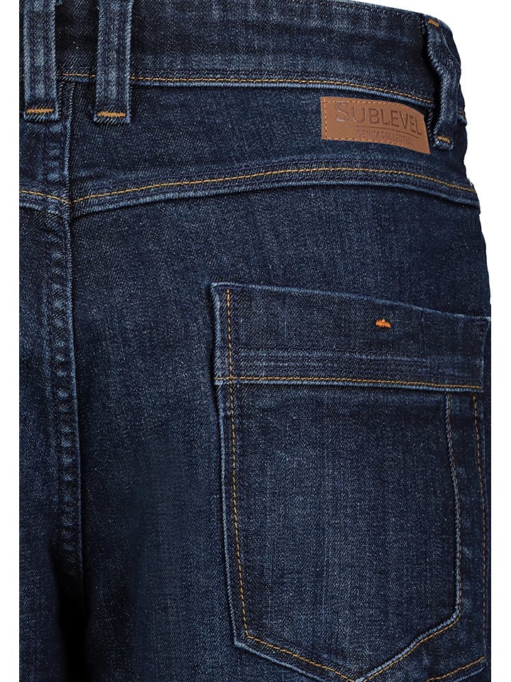 Sublevel Jeans-Bermudas in Dunkelblau günstig kaufen