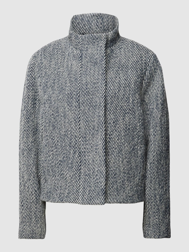 Jacke mit Streifenmuster in ecru