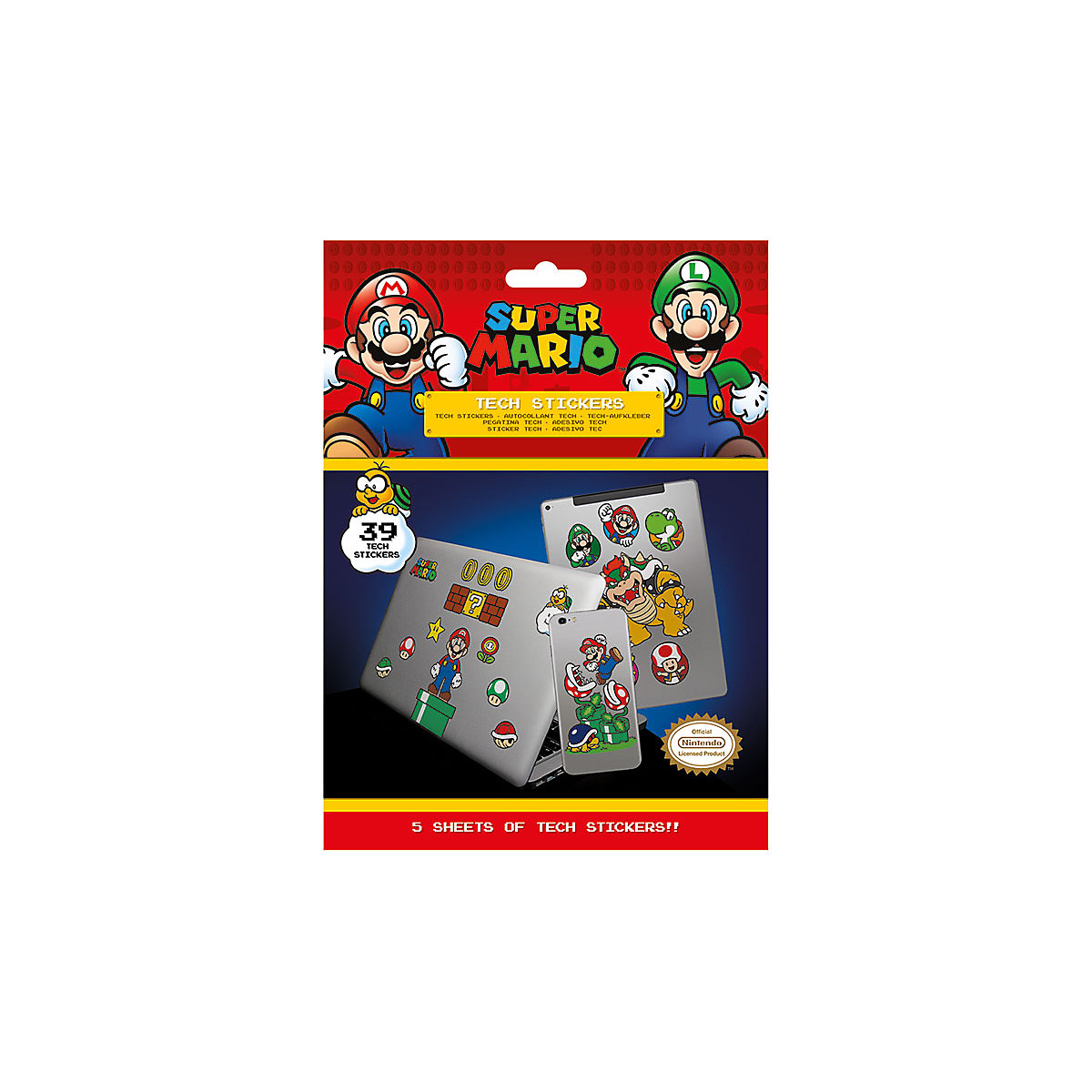 Tech Sticker Super Mario