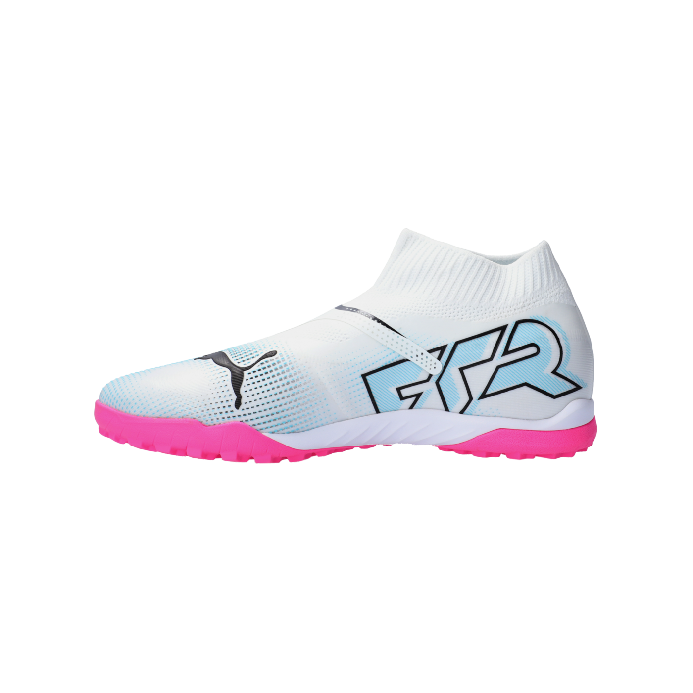 PUMA FUTURE 7 Match+ LL TT Phenomenal Weiss Schwarz Pink F01
