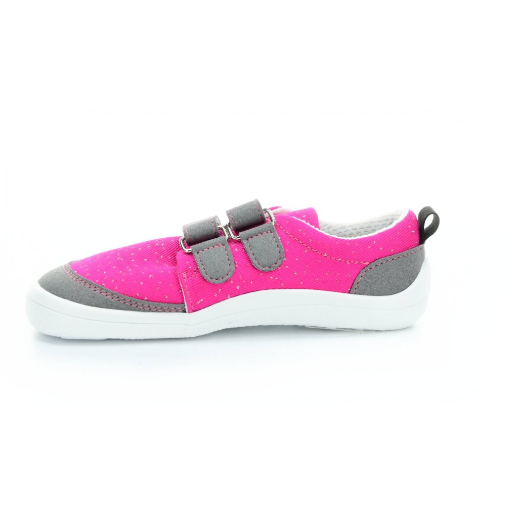 Beda Rosa glänzende Barfuß-Halbschuhe (BF 0001/TEW/W/PR2)