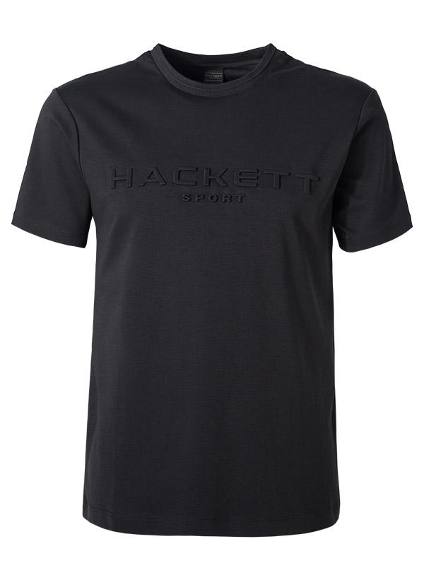 HACKETT, T-Shirt, Baumwolle, schwarz