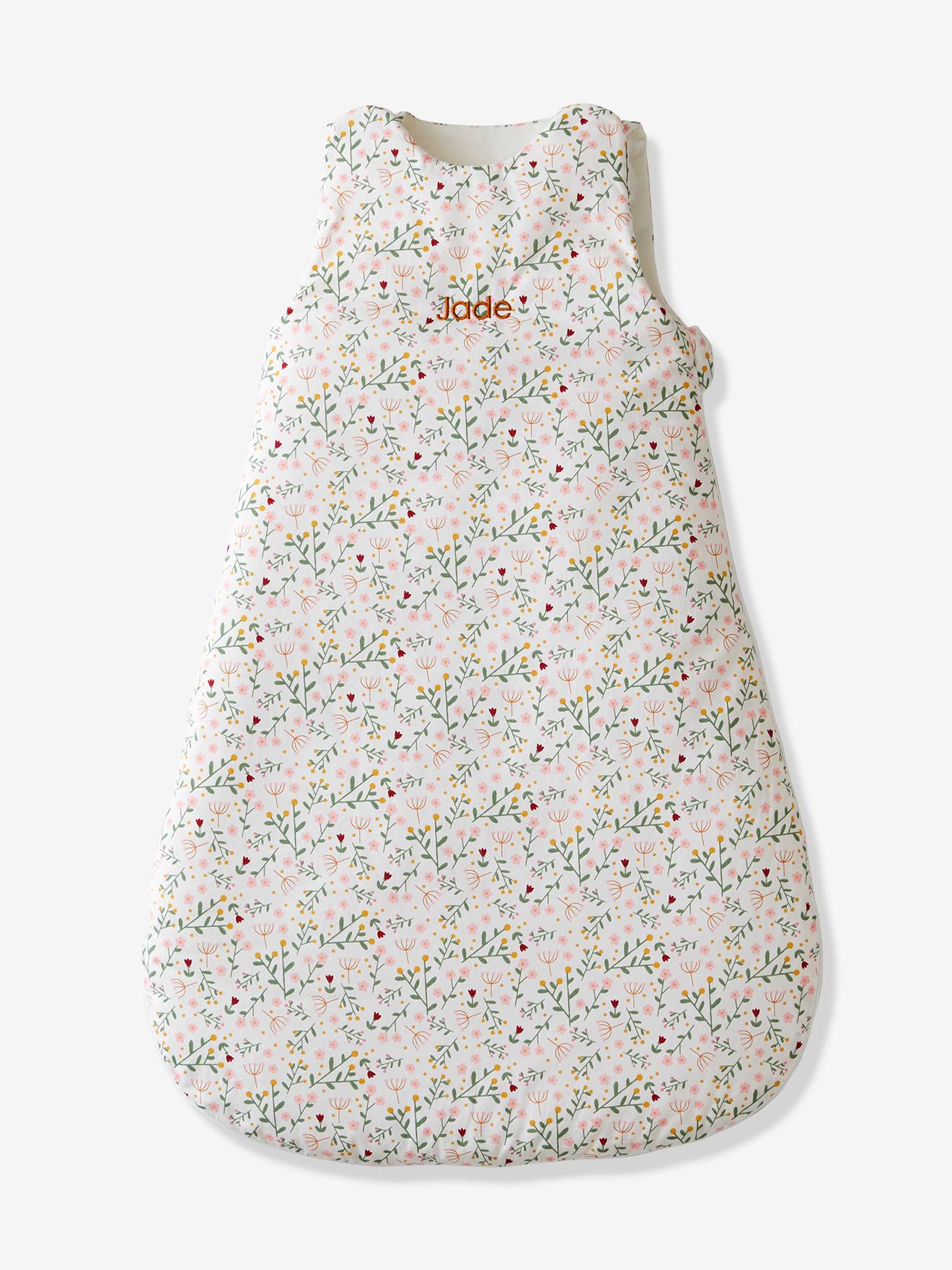 Gigoteuse sans manches Fleurettes personnalisable multicolore
