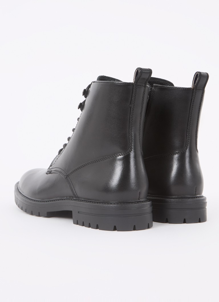 Pantofi Dune London Cohen din piele cu șireturi