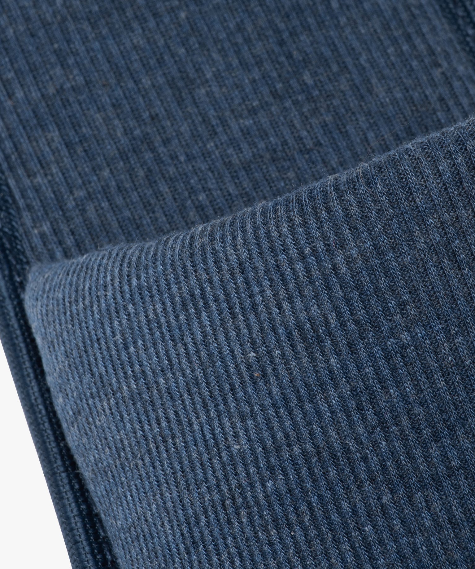 Chaussons homme forme mules en maille ctelée marine | GEMO