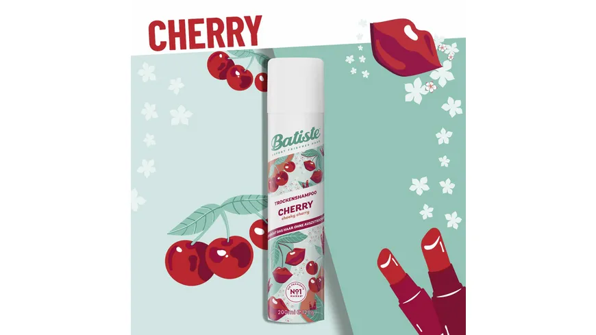 Batiste Dry Shampoo Cherry 200ml 200 ml